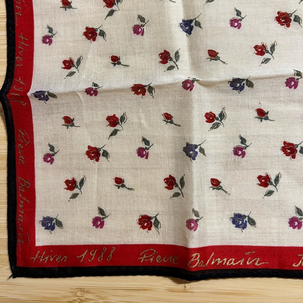 Pierre Balmain Handkerchief - Picture 6 of 6
